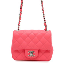 Load image into Gallery viewer, CHANEL ★Mini Matelasse Chain Shoulder Bag PinkA35200 Lambskin Size 18