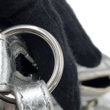 Load image into Gallery viewer, BALENCIAGA ★Le Cagoule 2-way Shoulder Bag Silver792599 Leather Size Nano