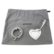 将图像加载到图库查看器中,BALENCIAGA Le Cagoule 2-way Shoulder Bag Silver792599 Leather Size Nano