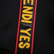 将图像加载到图库查看器中,FENDI 2wayTote Bag Black/Khaki7VA390 Nylon Leather