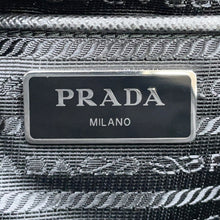 将图像加载到图库查看器中,PRADA 2way Tote Bag Black1BG189 Leather Nylon