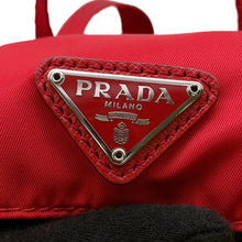 Load image into Gallery viewer, PRADA ★Nylon Mini Backpack Red1BH029 Nylon Size Mini