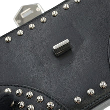 将图像加载到图库查看器中,PRADA ★Studded Pouch Black1N1843 Leather