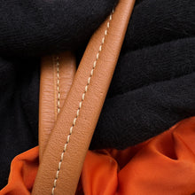Load image into Gallery viewer, PRADA Nylon Handbag OrangeBN1757 Nylon Leather