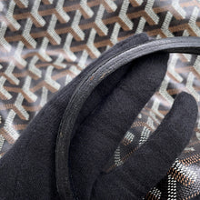 将图像加载到图库查看器中,GOYARD ★Saint Louis BlackAMALOUISPM01 PVC Leather Size PM