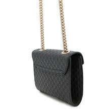 Load image into Gallery viewer, GUCCI Emily MicroGuccissima Chainshoulder Bag Black449636 Leather