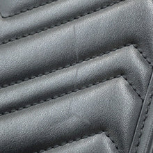 Load image into Gallery viewer, GUCCI ★GG Marmont Quilted Mini 2WAYHandbag Black696123 Leather