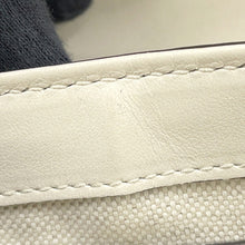 Load image into Gallery viewer, GUCCI GG-embossed messenger bag White625782 Leather