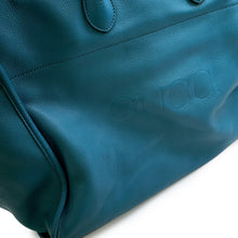 Load image into Gallery viewer, GUCCI Logo Large Tote Bag Light Blue674837 Leather