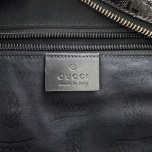 Load image into Gallery viewer, GUCCI GG Imprime Cherie Line Tote Bag Black347987 PVC Leather