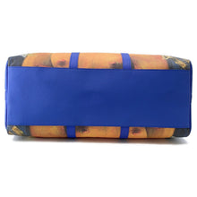 将图像加载到图库查看器中,LOUIS VUITTON Keepall Bandouliere Blue Masters collection Size 50