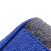 将图像加载到图库查看器中,LOUIS VUITTON Keepall Bandouliere Blue Masters collection Size 50