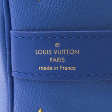 将图像加载到图库查看器中,LOUIS VUITTON Keepall Bandouliere Blue Masters collection Size 50