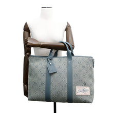 Load image into Gallery viewer, LOUIS VUITTON ★Weekend Tote BlueM22537 Monogram Washed Denim Size NM