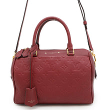 Load image into Gallery viewer, LOUIS VUITTON Speedy Bandouliere scarletM44145 Monogram Empreinte Leather Size 25