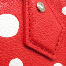 将图像加载到图库查看器中,LOUIS VUITTON ★LV × YK Speedy Bandouliere Rouge/BlancM46411 Monogram Empreinte Leather Infinity Dot Size 20