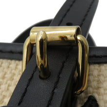 将图像加载到图库查看器中,LOUIS VUITTON ★Nano Bucket Beige/NoirM82418 Cotton Leather Size Nano