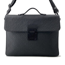 Load image into Gallery viewer, LOUIS VUITTON ★SPadlock・Briefcase BlackM20835 Taurillon・Monogram