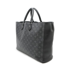 将图像加载到图库查看器中,LOUIS VUITTON ★Grand Sac NoirM44733 Monogram Eclipse