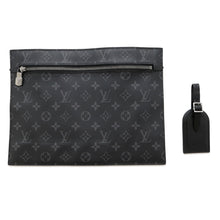 将图像加载到图库查看器中,LOUIS VUITTON Grand Sac NoirM44733 Monogram Eclipse