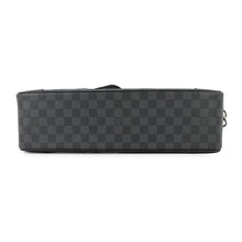 将图像加载到图库查看器中,LOUIS VUITTON Port Documan Voyajaj NoirN41123 Damier Graphite Size GM