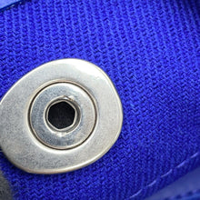 将图像加载到图库查看器中,BURBERRY Check Shopper Tote Bag Blue8075132 Wool Leather