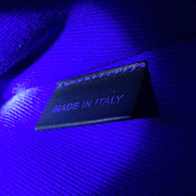 将图像加载到图库查看器中,BURBERRY Check Shopper Tote Bag Blue8075132 Wool Leather