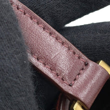 Load image into Gallery viewer, SAINT LAURENT PARIS ★Satchel Monogram Allover Shoulder Bag Bordeaux568604 Suede leather Size Small