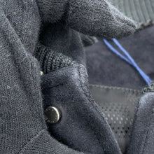 将图像加载到图库查看器中,LOUIS VUITTON Embellished Lambskin Bomber Jacket Size 46 Black1AFXEM Calf Leather Rhinestone