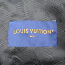 将图像加载到图库查看器中,LOUIS VUITTON Embellished Lambskin Bomber Jacket Size 46 Black1AFXEM Calf Leather Rhinestone