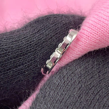 Load image into Gallery viewer, CHANEL T-shirt Tweed logo CC Logo Size S PinkP74670 Cotton100%