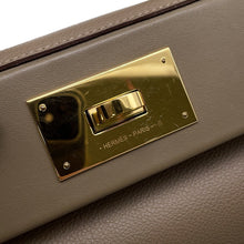将图像加载到图库查看器中,HERMES SacVan Quatre Etoupe Swift Leather Evercolor Size Mini