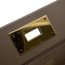 将图像加载到图库查看器中,HERMES SacVan Quatre Etoupe Swift Leather Evercolor Size Mini