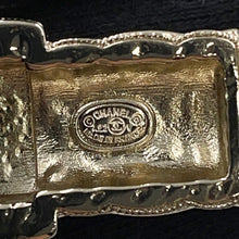 将图像加载到图库查看器中,CHANEL Lipstick Brooch Black/PinkAB7677 Metal Rhinestone