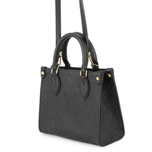 Load image into Gallery viewer, LOUIS VUITTON ★Onthego NoirM46993 Monogram Empreinte Leather Size BB