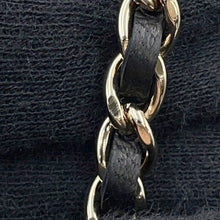 Load image into Gallery viewer, CHANEL ★Matelasse CC Logo Chain strap Card Case BlackA01745 Lambskin