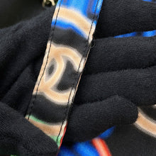 将图像加载到图库查看器中,CHANEL ★Eco Bag Matelasse Black/MulticolorAP2095 Caviar Leather Nylon