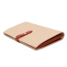 Load image into Gallery viewer, CELINE Multi-function Bifold Wallet Beige/Red104873 Leather