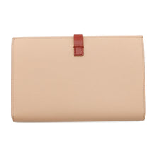 将图像加载到图库查看器中,CELINE Multi-function Bifold Wallet Beige/Red104873 Leather