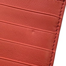 将图像加载到图库查看器中,CELINE Multi-function Bifold Wallet Beige/Red104873 Leather