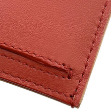 Load image into Gallery viewer, CELINE Multi-function Bifold Wallet Beige/Red104873 Leather