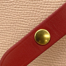 将图像加载到图库查看器中,CELINE Multi-function Bifold Wallet Beige/Red104873 Leather