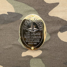 Load image into Gallery viewer, GLOBE TROTTER Safari Carry Case Ivory/Navy Vulcanized Fiber Leather