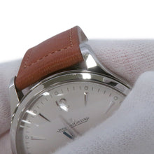 将图像加载到图库查看器中,JAEGER-LE COULTRE master control date W40mm Stainless Steel Leather SilverGray DialQ4018420
