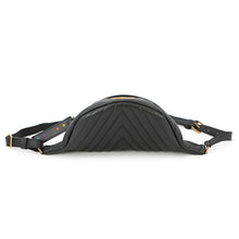 Load image into Gallery viewer, LOUIS VUITTON ★New Wave Bumbag NoirM53750 Calf Leather
