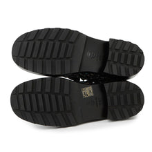 Load image into Gallery viewer, CHANEL CC Logo lace-up short boots Black/MulticolorG35154 Tweed Leather Faux Pearl Size 38H