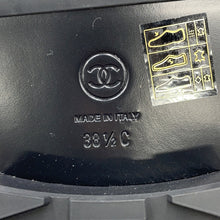 Load image into Gallery viewer, CHANEL CC Logo lace-up short boots Black/MulticolorG35154 Tweed Leather Faux Pearl Size 38H