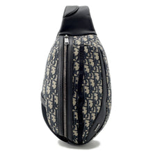 Load image into Gallery viewer, Dior ★Scarab Oblique Shoulder Crossbody Bag Beige/Black1ESBO040YKY Canvas Leather