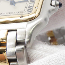 将图像加载到图库查看器中,CARTIER PANTHERE MM 1 row H36.4mm×W26.6mm Stainless Steel K18YG Ivory Dial83083241