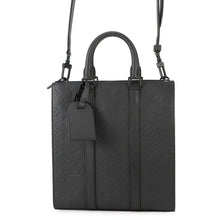 将图像加载到图库查看器中,LOUIS VUITTON Sac Plat NoirM21884 Monogram Taurillon Leather
